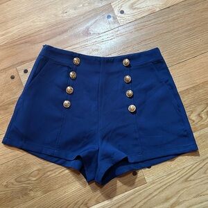 Navy Sailor Shorts